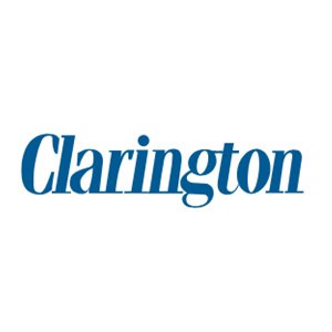 Clarington logo representing local business and community.
