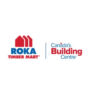 Roka Timber Mart and Canada's Building Centre logos side by side.