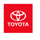 Toyota logo on a red background for vehicle appraisal services.