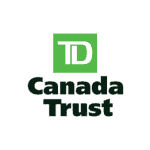 TD Canada Trust logo on white background for financial services.